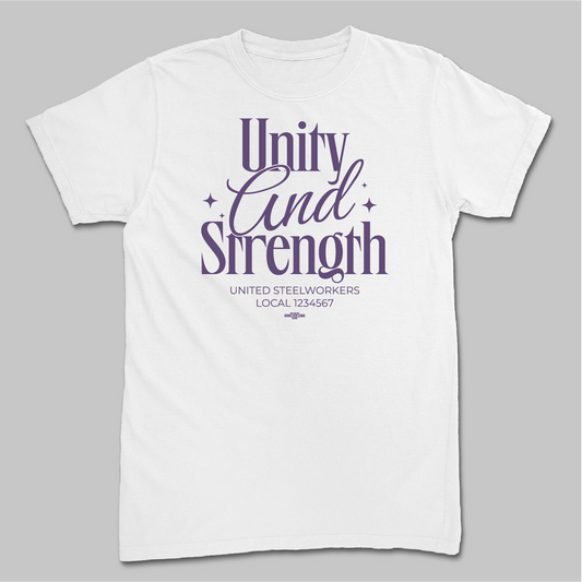 Typography Unity and Strenght