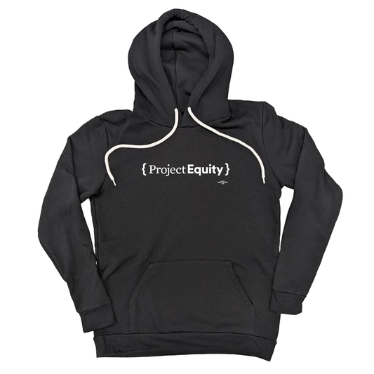 Project Equity Black Pullover Hoodie