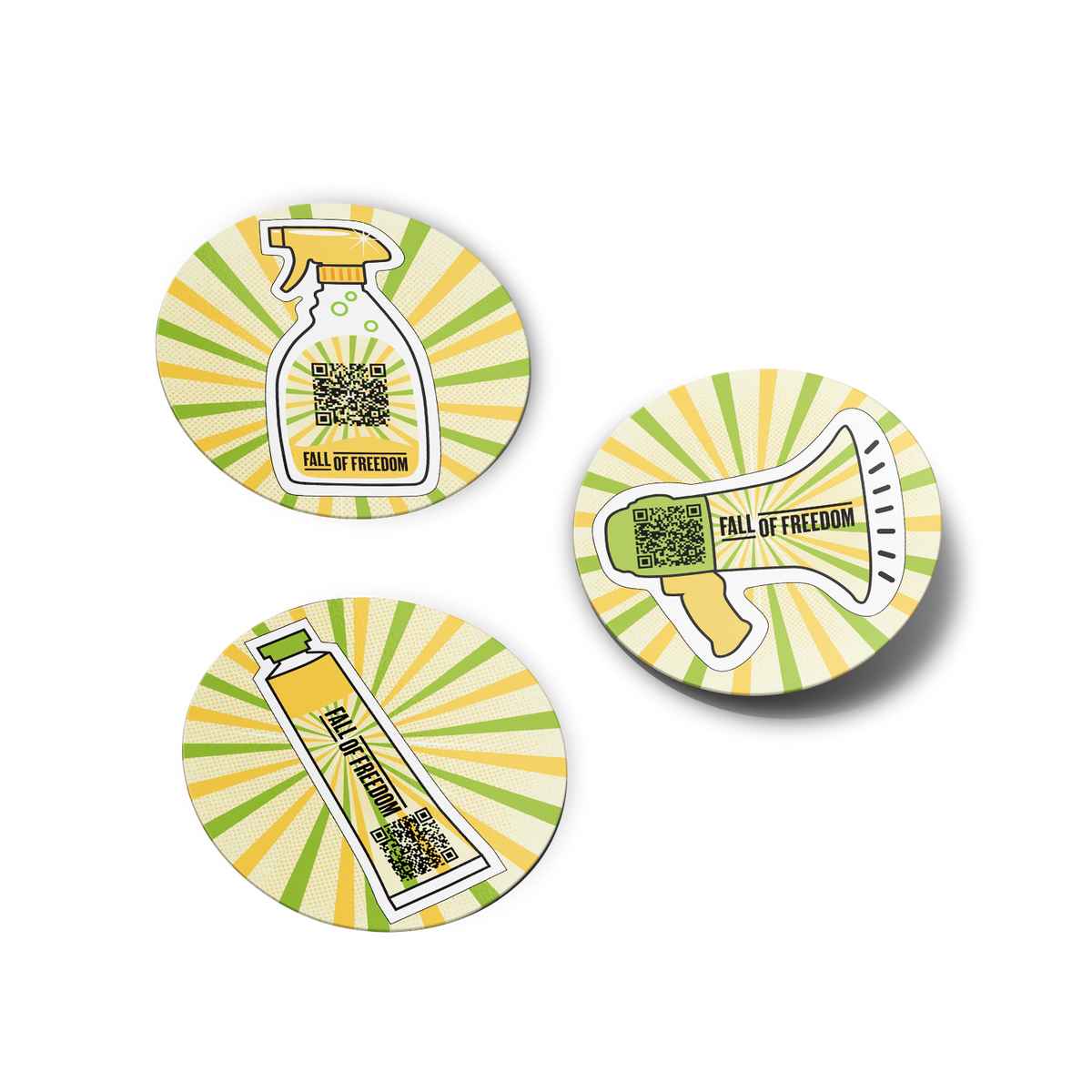 QR Code Sticker Pack