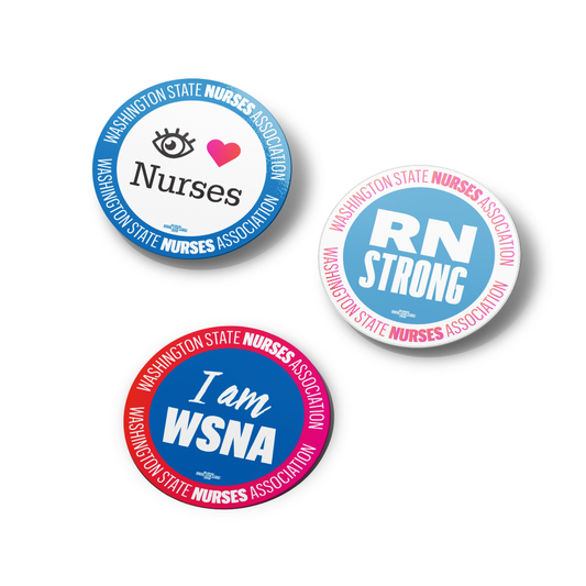 Washington State Nurses Association Sticker Pack