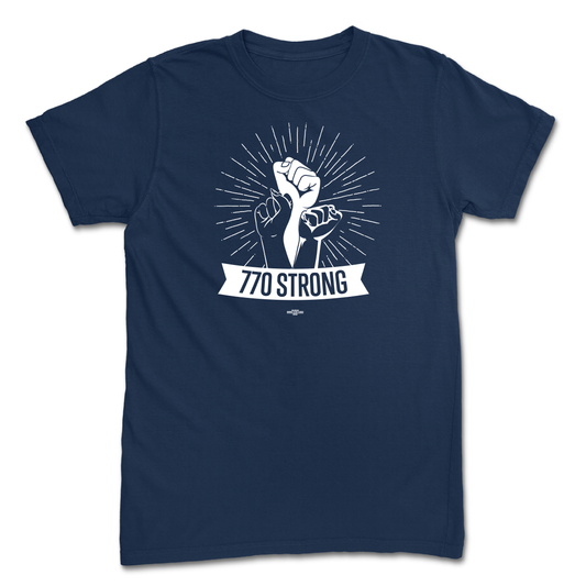 770 Strong Navy Tee