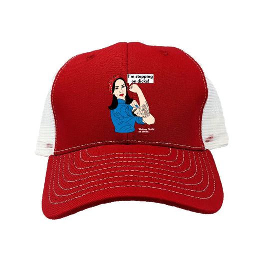 Lindsay the Riveter Red Trucker Hat