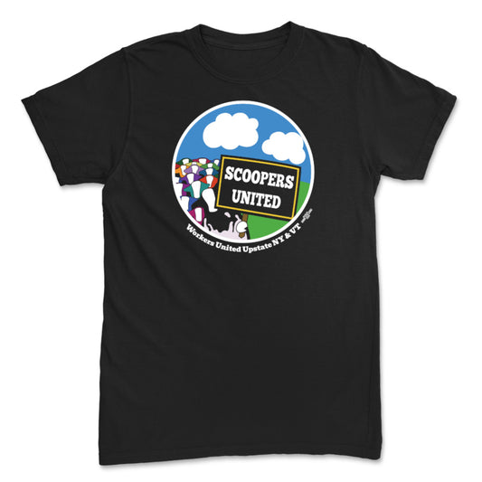 Scoopers United Logo tee