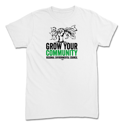 Grow Your Community White Tee