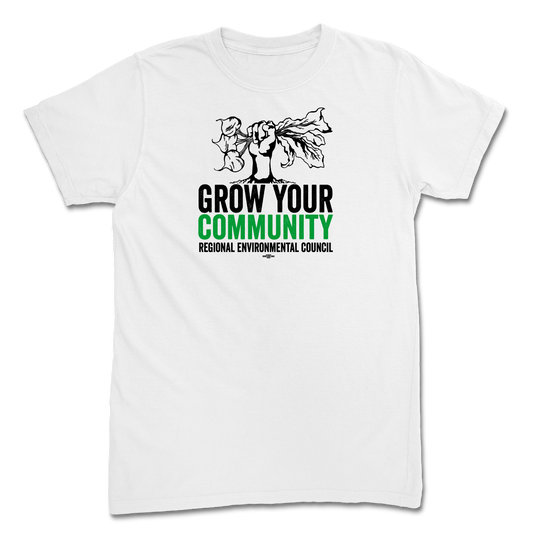 Grow Your Community White Tee