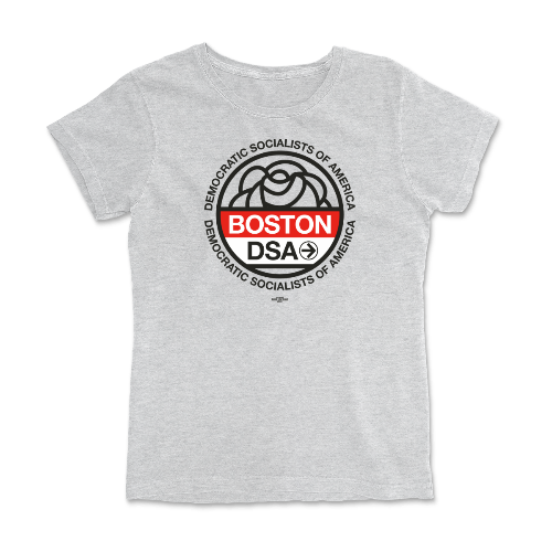 Boston DSA Logo Femme Heather Tee