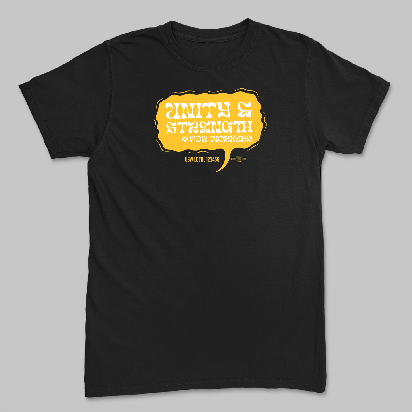 Yellow Speech Cloud