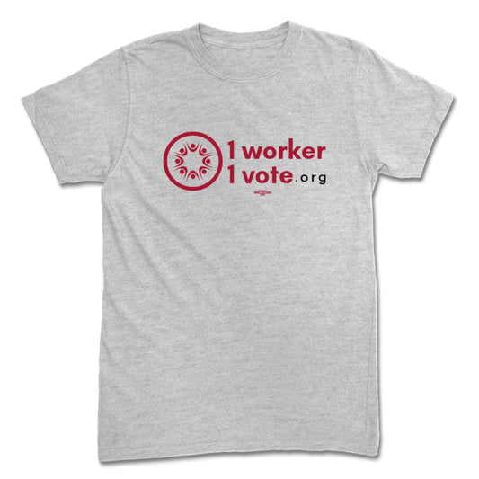 1 Worker 1 Vote Logo Tee