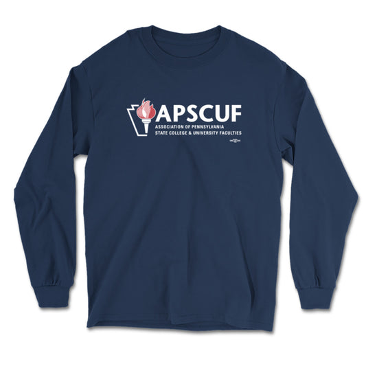 APSCUF Long Sleeve Navy Tee