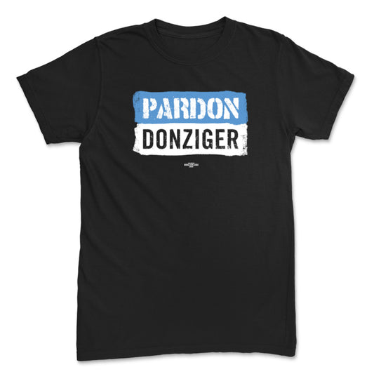 Pardon Donziger Black Tee