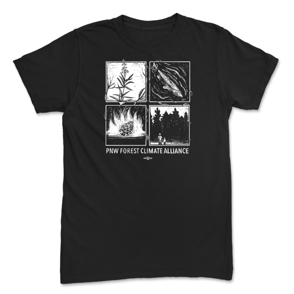 PNW Forest Climate Alliance Tee
