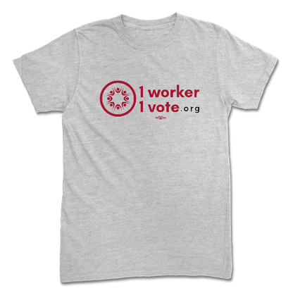 1 Worker 1 Vote Logo Tee