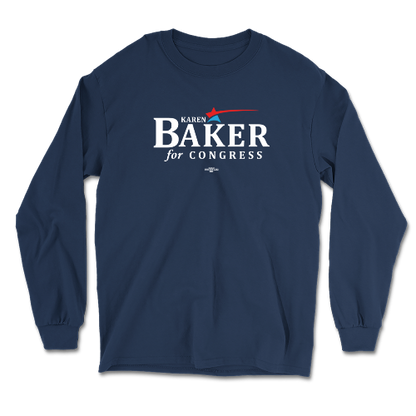 Baker For Congress Long Sleeve T-Shirt