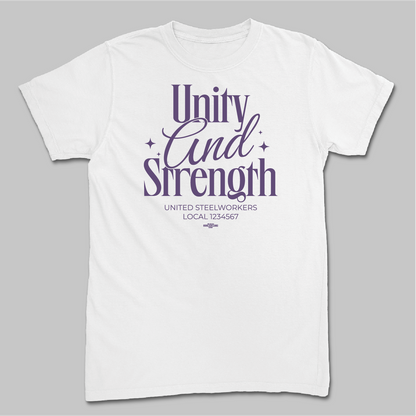 Typography Unity and Strenght