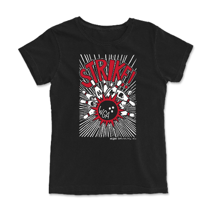 Writers Guild STRIKE! Black Tee
