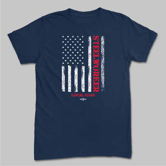 Rugged American Flag