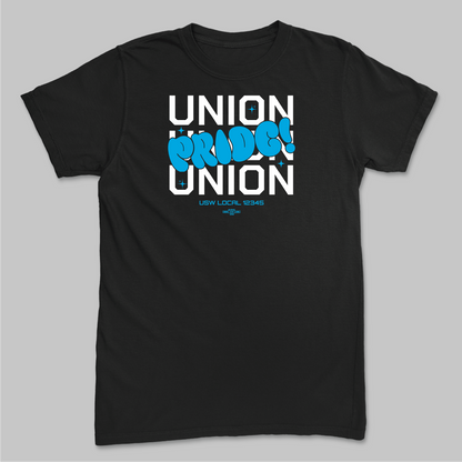 Union Pride Bubble Letters