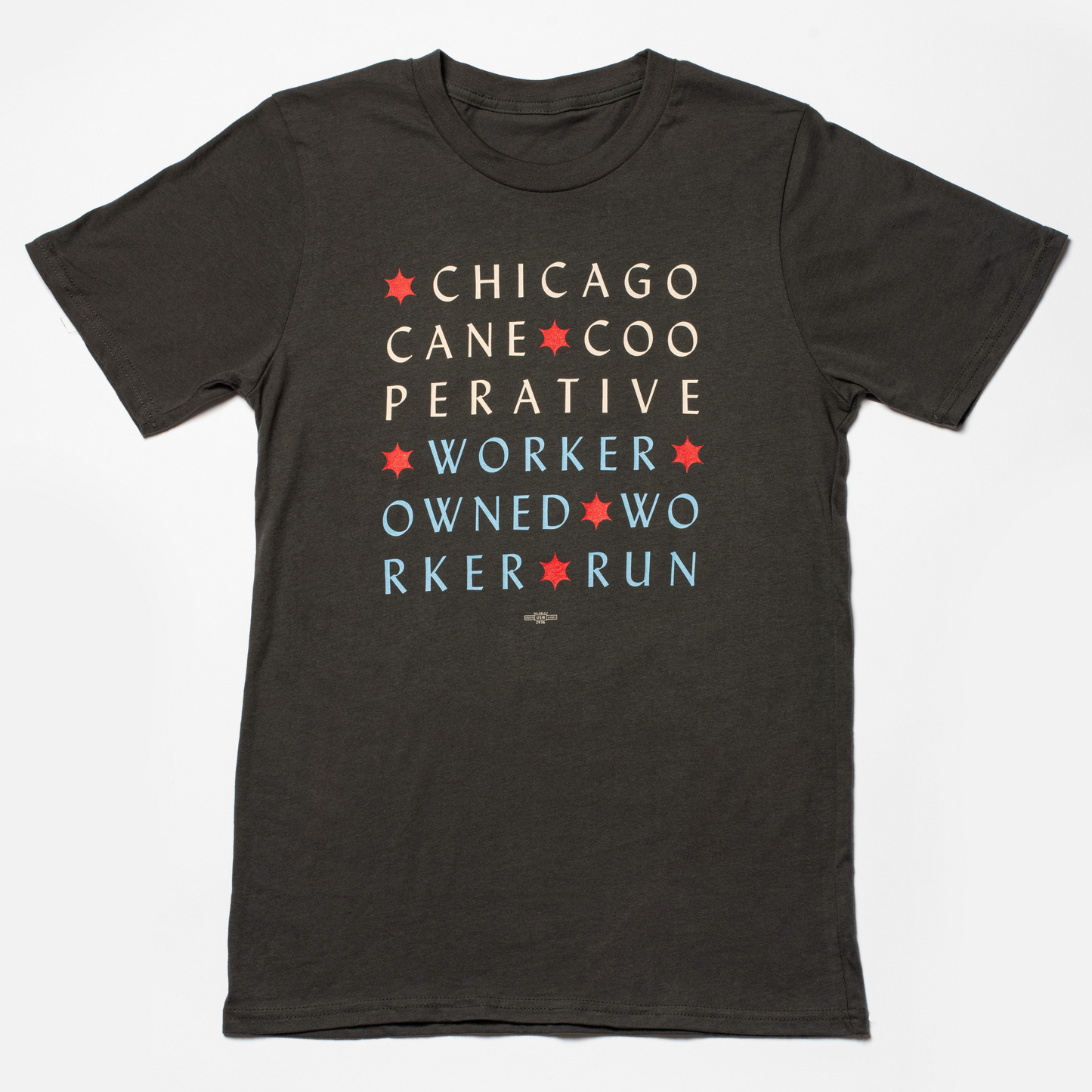 Chicago Cane Block Text shirt