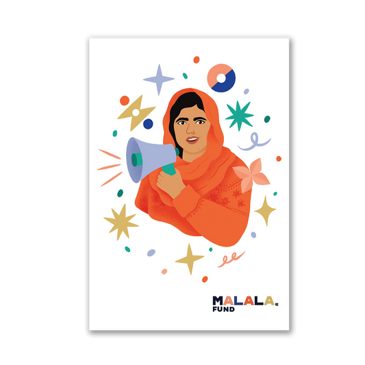 Malala Speaks Out Poster