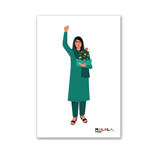 Stand With Malala Poster