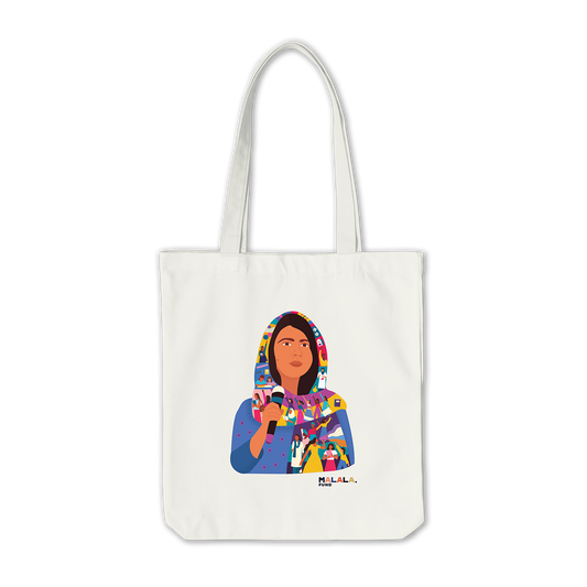 Malala Takes The Mic Tote