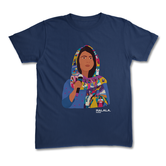 Malala Takes The Mic Youth Tee