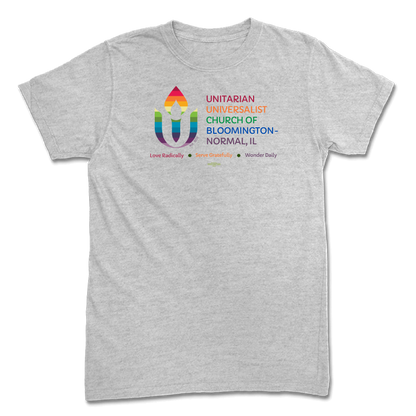 Rainbow Chalice logo Heather T-Shirt