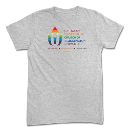 Rainbow Chalice logo Heather T-Shirt