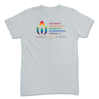 Rainbow Chalice logo Platinum T-Shirt