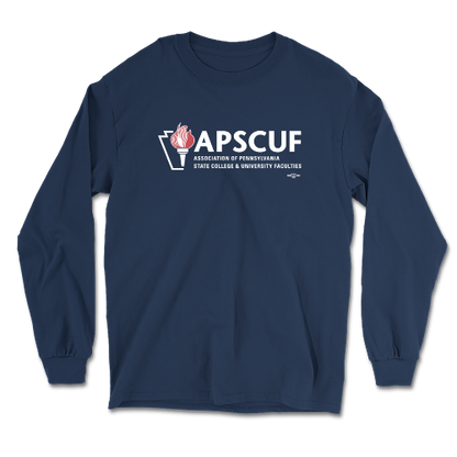 APSCUF Long Sleeve Navy Tee