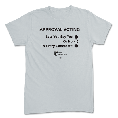 Approval Voting Platinum T-Shirt