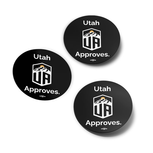Utah Approves Sticker 3-Pack