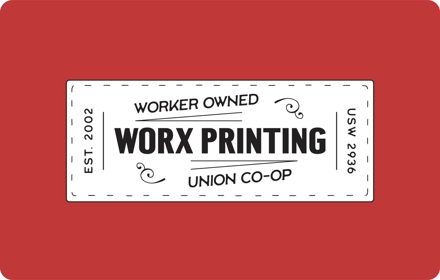 Worx Printing Digital Gift Card