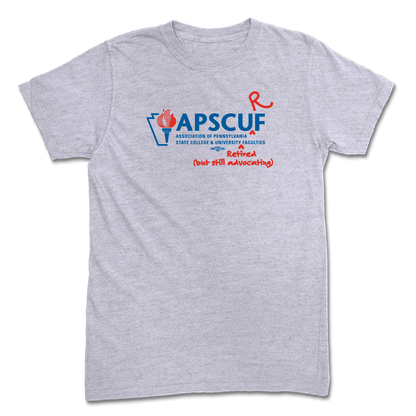 APSCURF design on heather T-Shirt