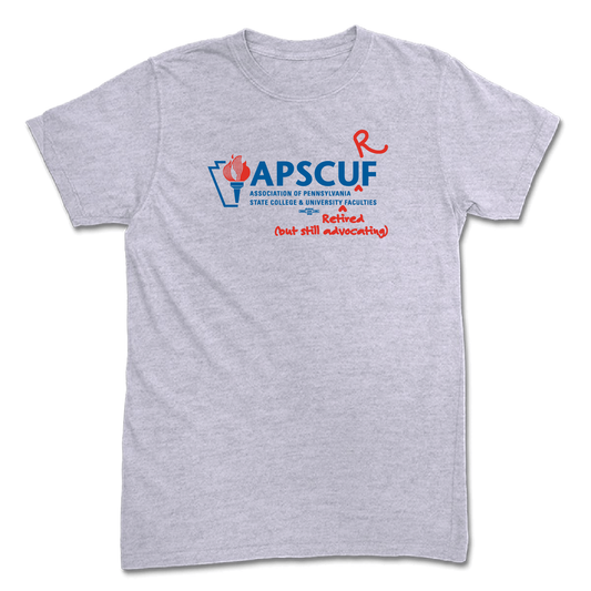 APSCURF design on heather T-Shirt