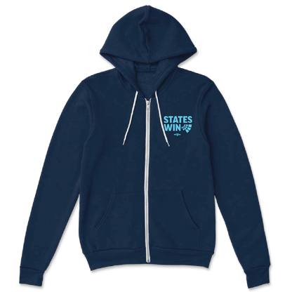 States Win Navy Blue Hoodie
