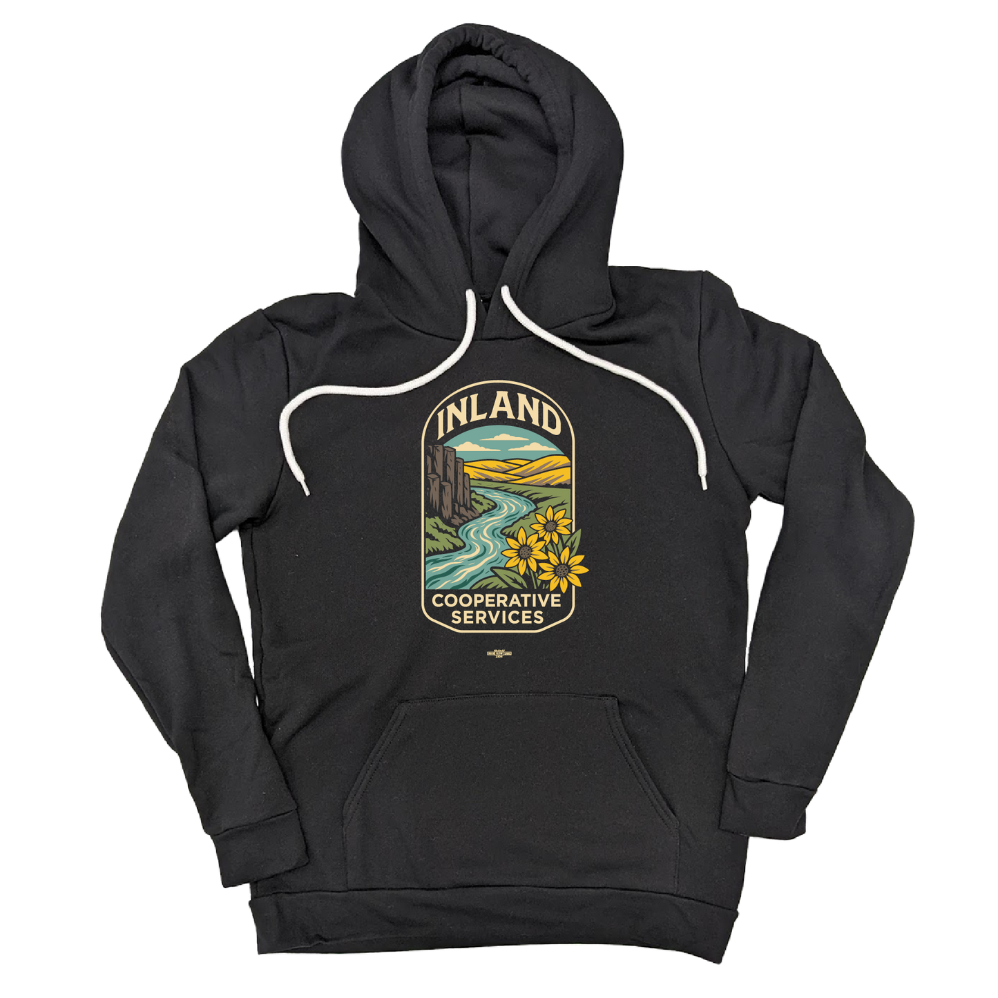 Logo Black Pullover Hoodie