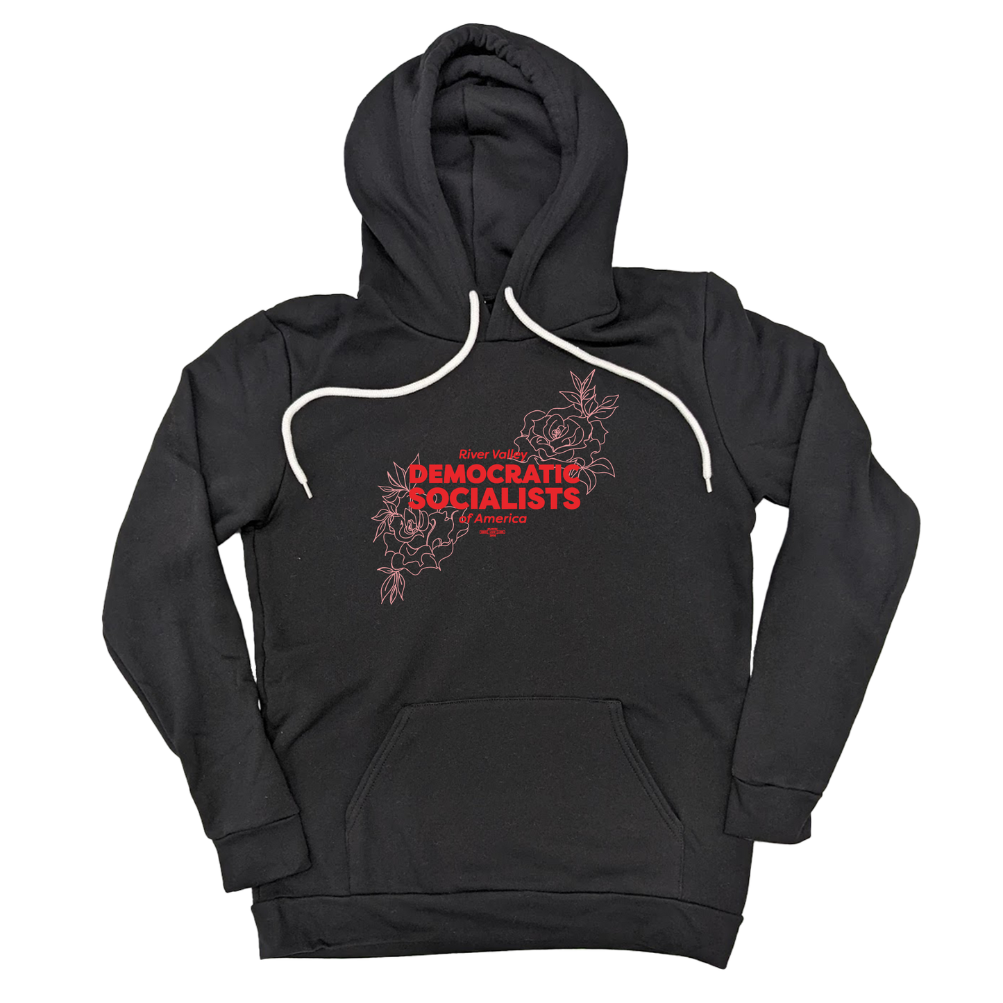 Roses Logo Black Hoodie