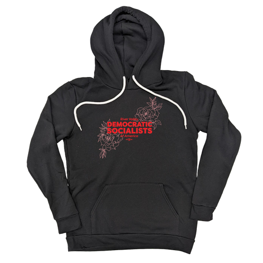 Roses Logo Black Hoodie