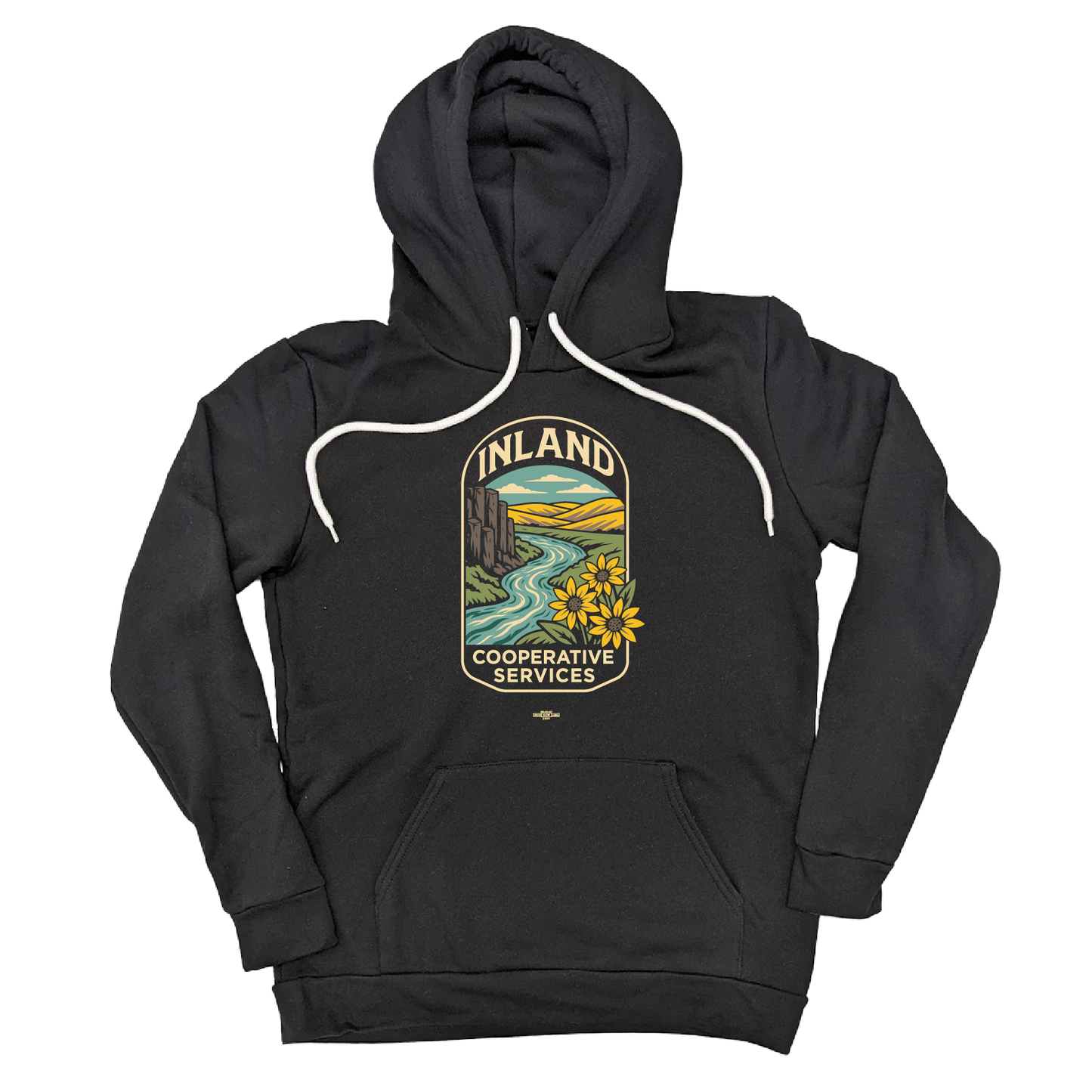 Logo Black Pullover Hoodie