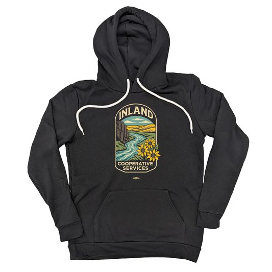 Logo Black Pullover Hoodie