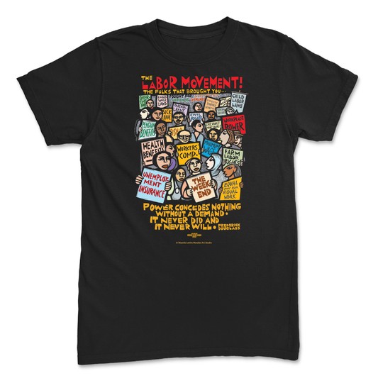 Labor Movement Weekend Black Unisex Tee