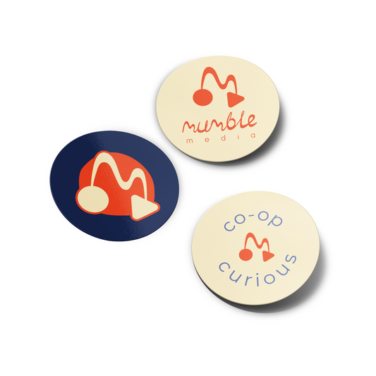 Mumble Media Sticker 3-Pack