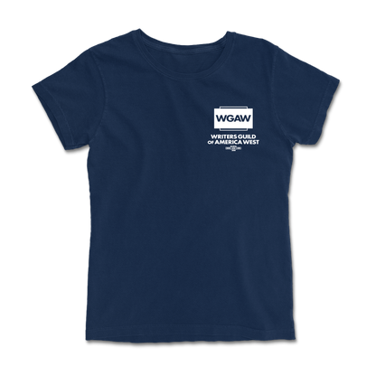 WGAW Logo Shirt (Navy Blue)