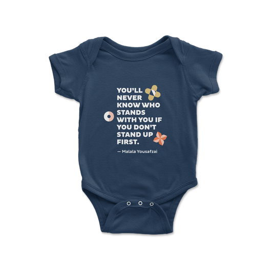Stand Up First Onesie