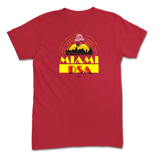 Miami DSA Red T-Shirt
