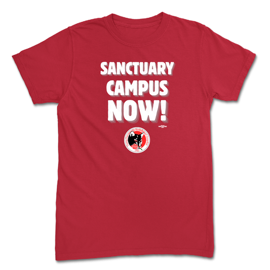 Sanctuary Campus Now Red T-Shirt