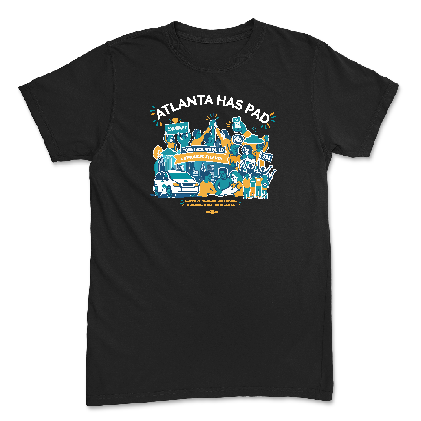 Atlanta has PAD T-Shirt
