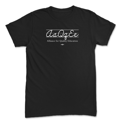 AQE Logo Black T-shirt