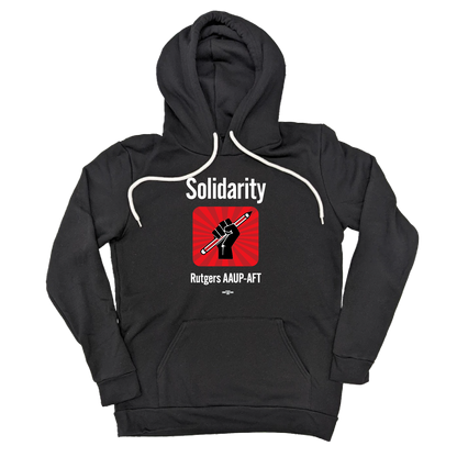 Solidarity Black Pullover Hoodie